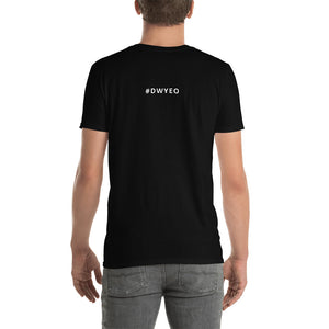 "LOVE IS DOPE" - Black Short-Sleeve Unisex T-Shirt